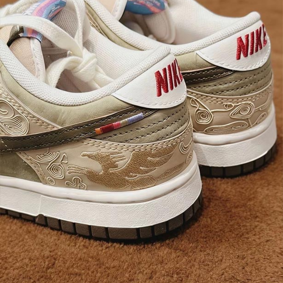 giày nike dunk low ‘pegasus pack linen phantom’ iq1118-220 (5) giày nike dunk low ‘pegasus pack linen phantom’ iq1118-220