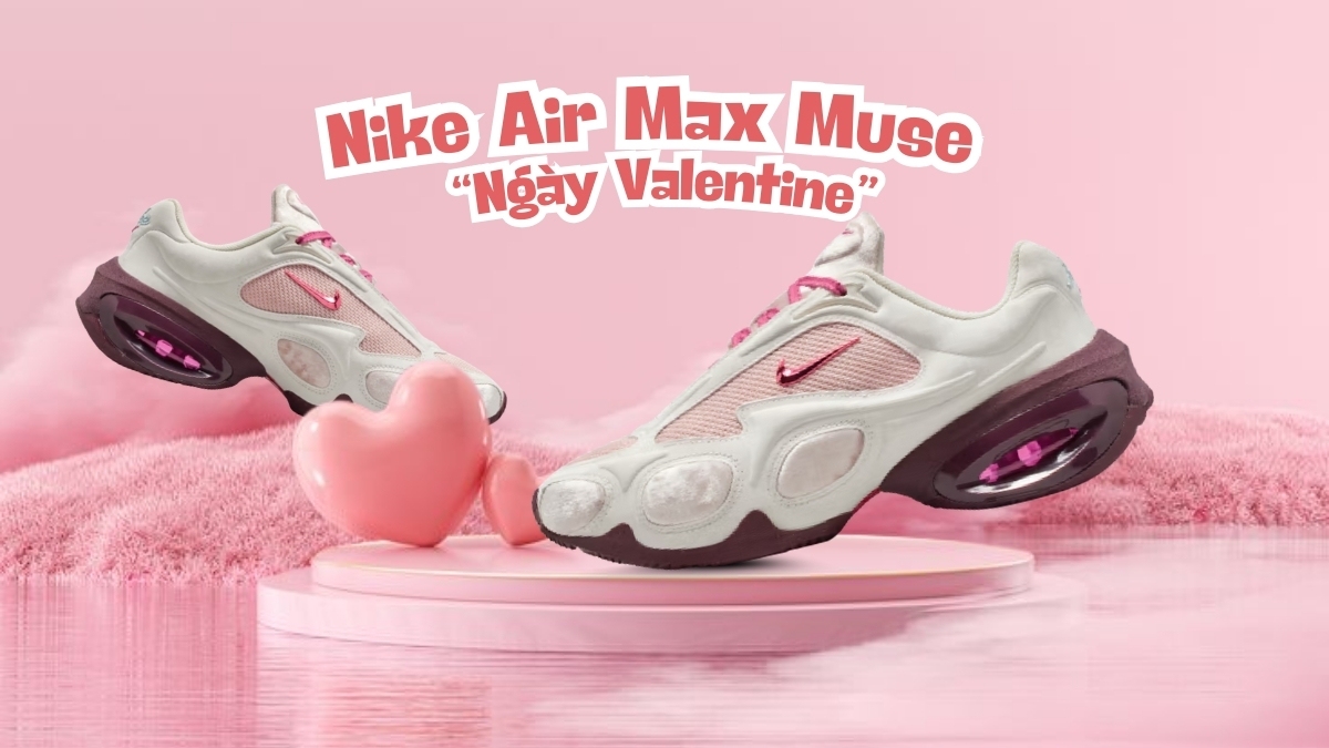 nike air max muse "valentine's day" với ổ khóa tình yêu 2026