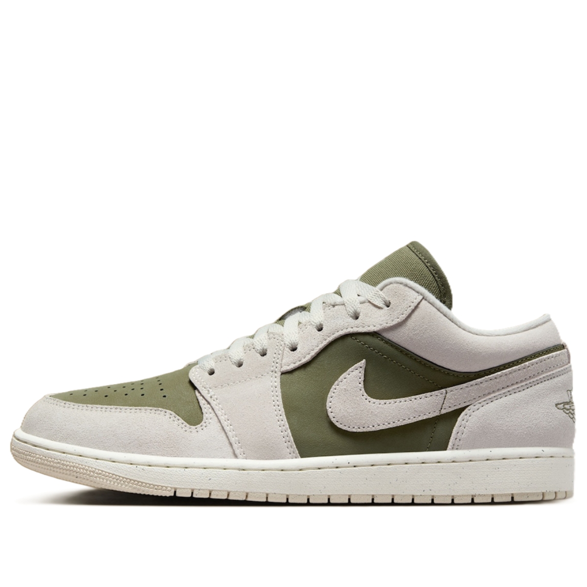 sd giày nike air jordan 1 low se ‘medium olive sail’ hv4089-201