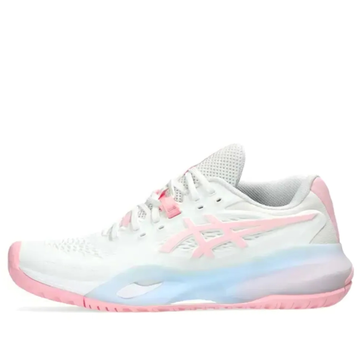 sd giày asics gel-resolution x ‘white/pink salt’ 1042a310-100