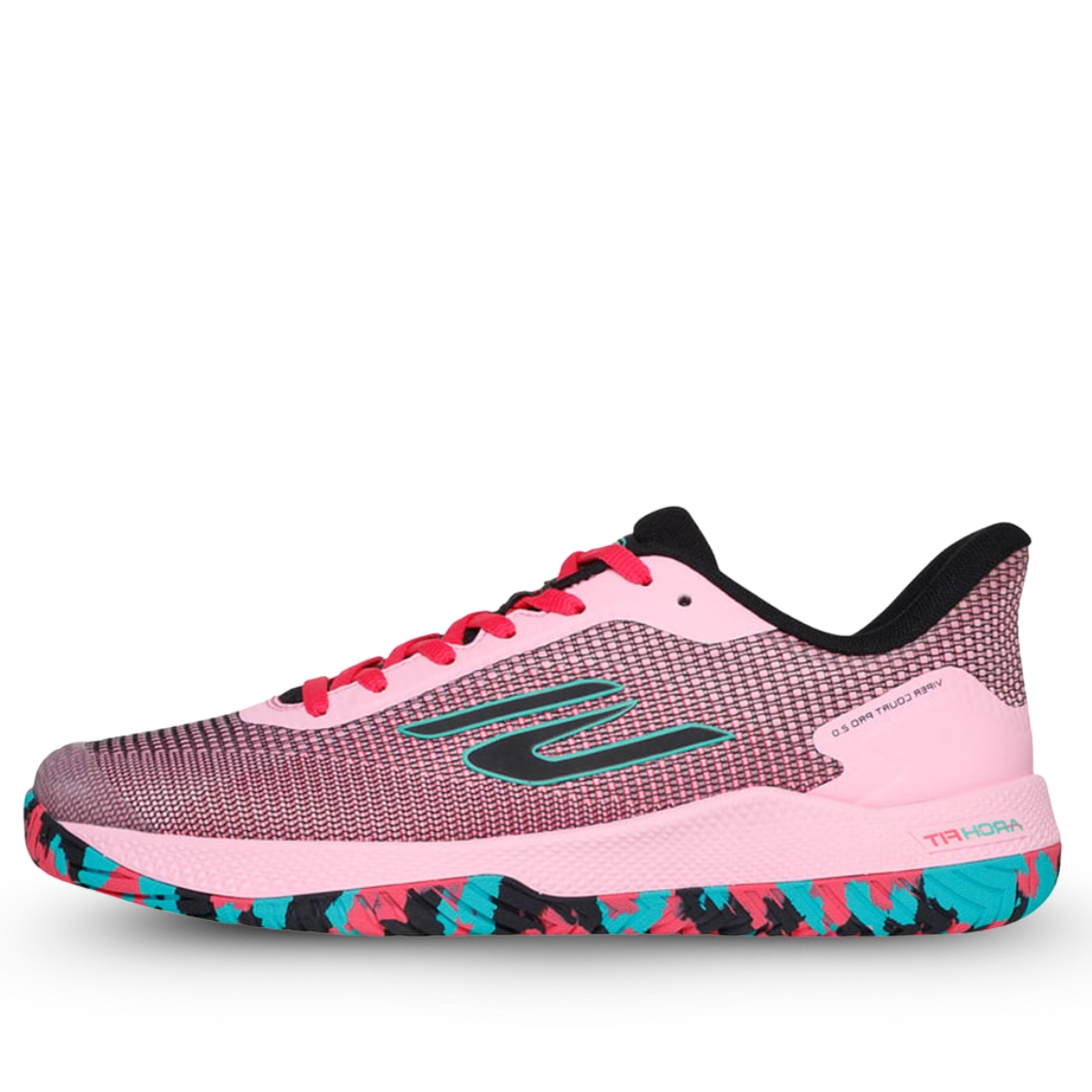 sd giày skechers viper court pro 2.0 ‘pink/black’ 246109-pkbk