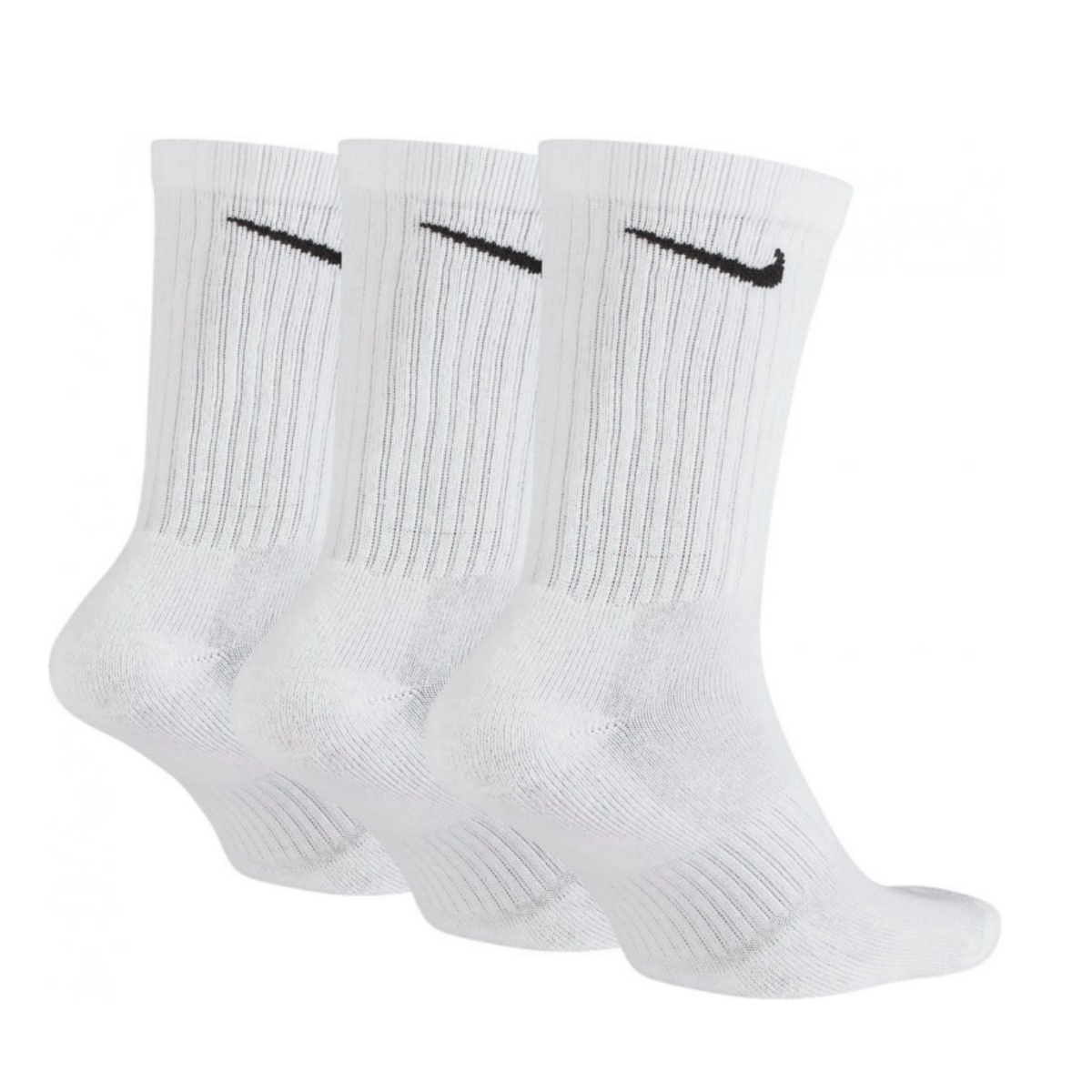tất nike everyday cushioned training crew socks white sx7664-100 (3) tất nike everyday cushioned training crew socks white sx7664-100