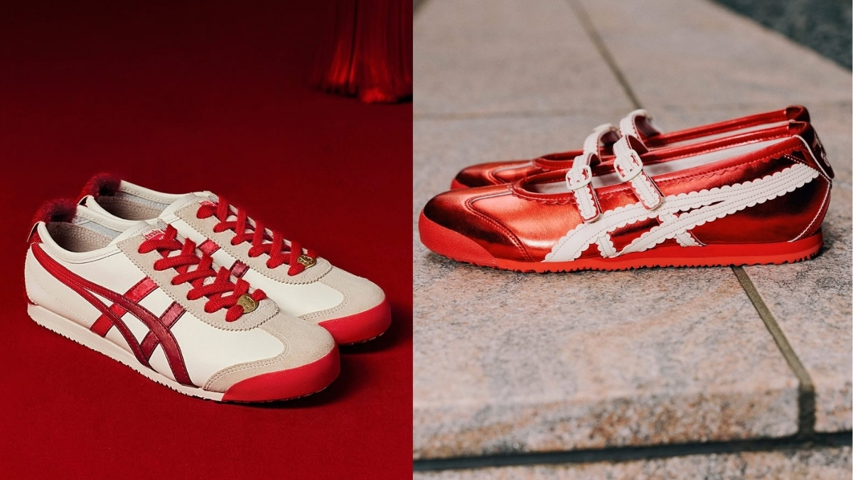 xuân bính ngọ onitsuka tiger ra mắt với 2 mẫu giày nổi bật 2026