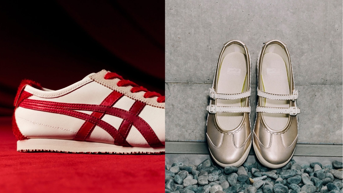 xuân bính ngọ onitsuka tiger ra mắt với 2 mẫu giày nổi bật 2026