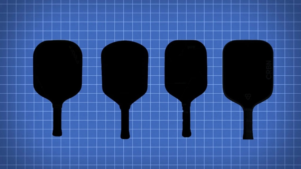 x3 sức mạnh khi chọn kiểu vợt pickleball chuẩn