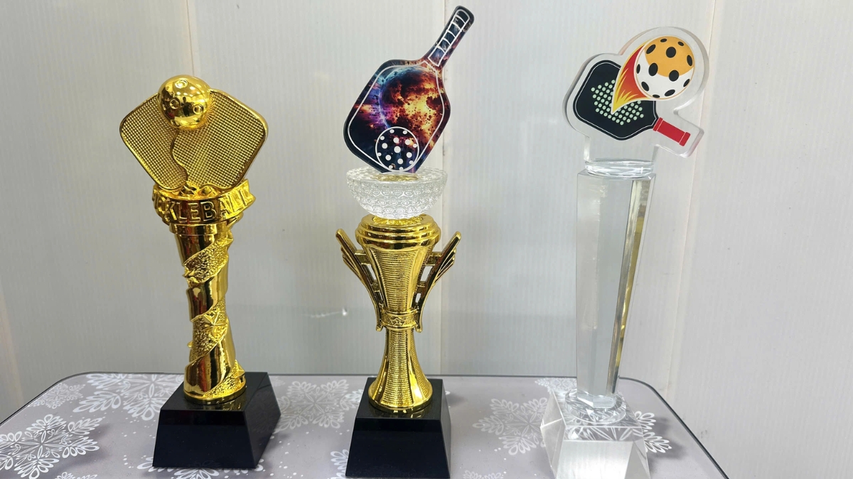 tổng hợp cúp pickleball đặc biệt và phổ biến nhất cho giải đấu