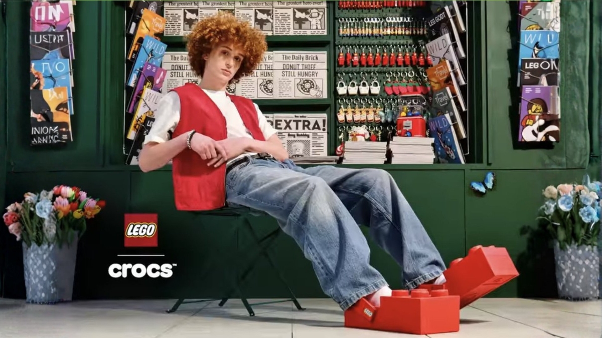 dép crocs phiên bản lego