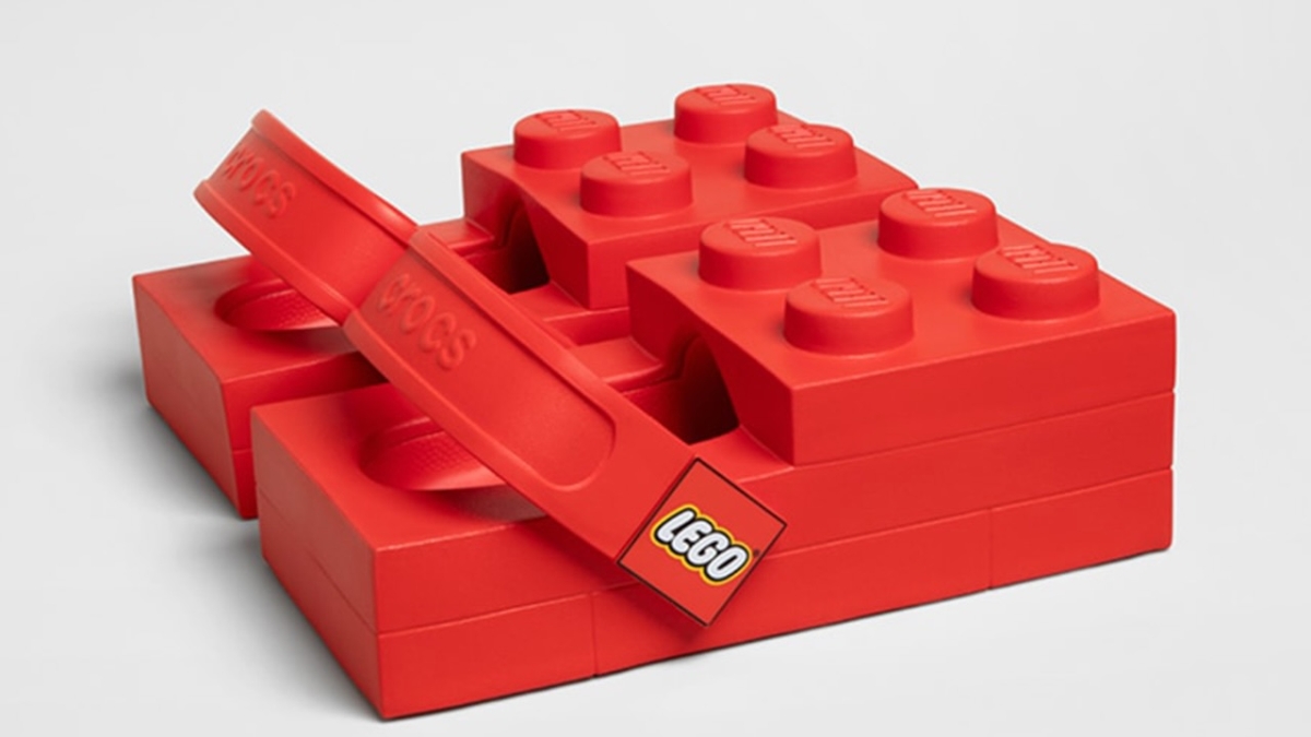 dép crocs phiên bản lego