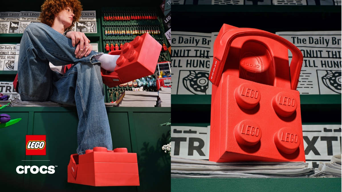 dép crocs phiên bản lego