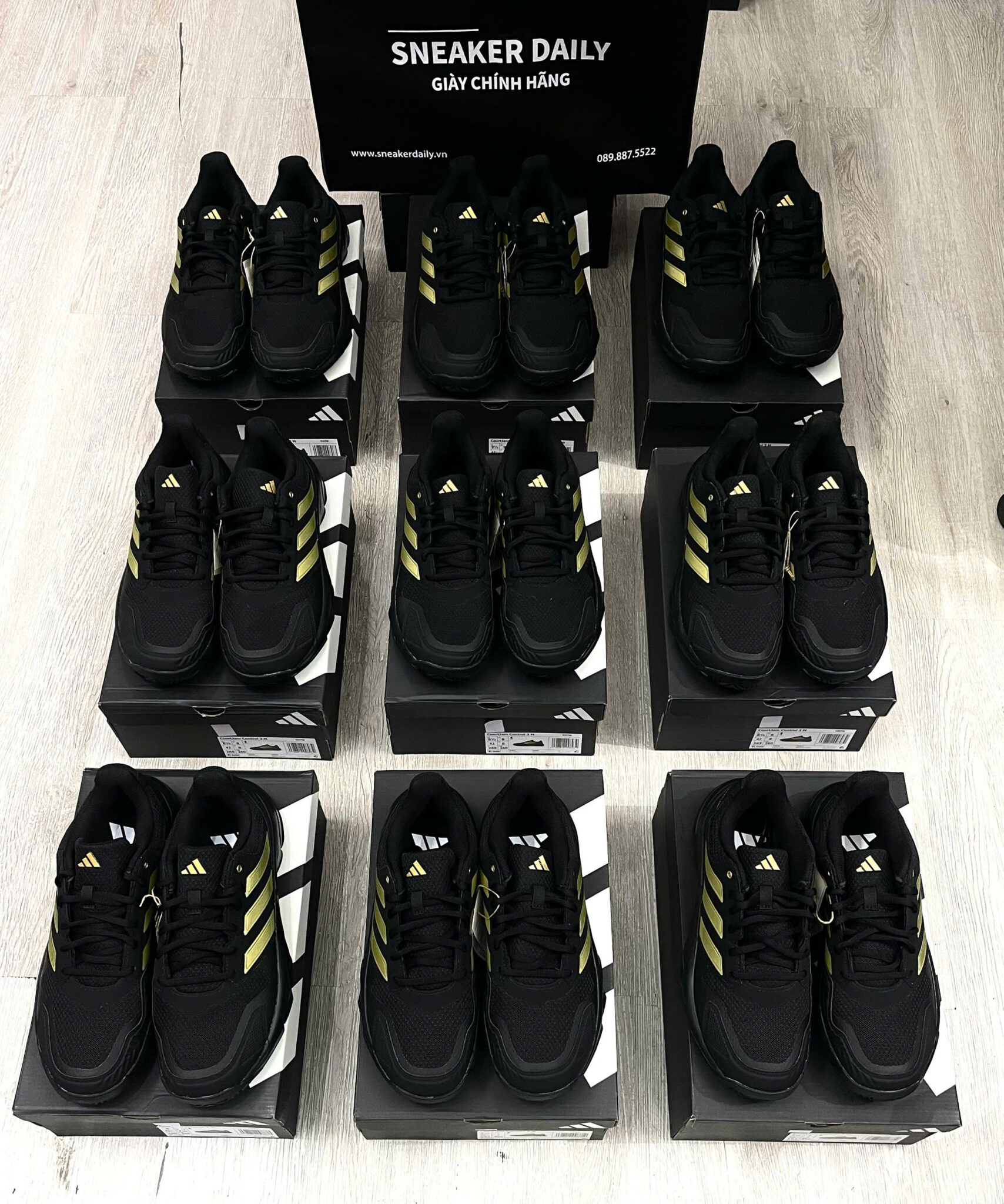 z7414030719970_ed104887204812e939c6010ede2c58be giày adidas courtjam control 3 'black' ki0798