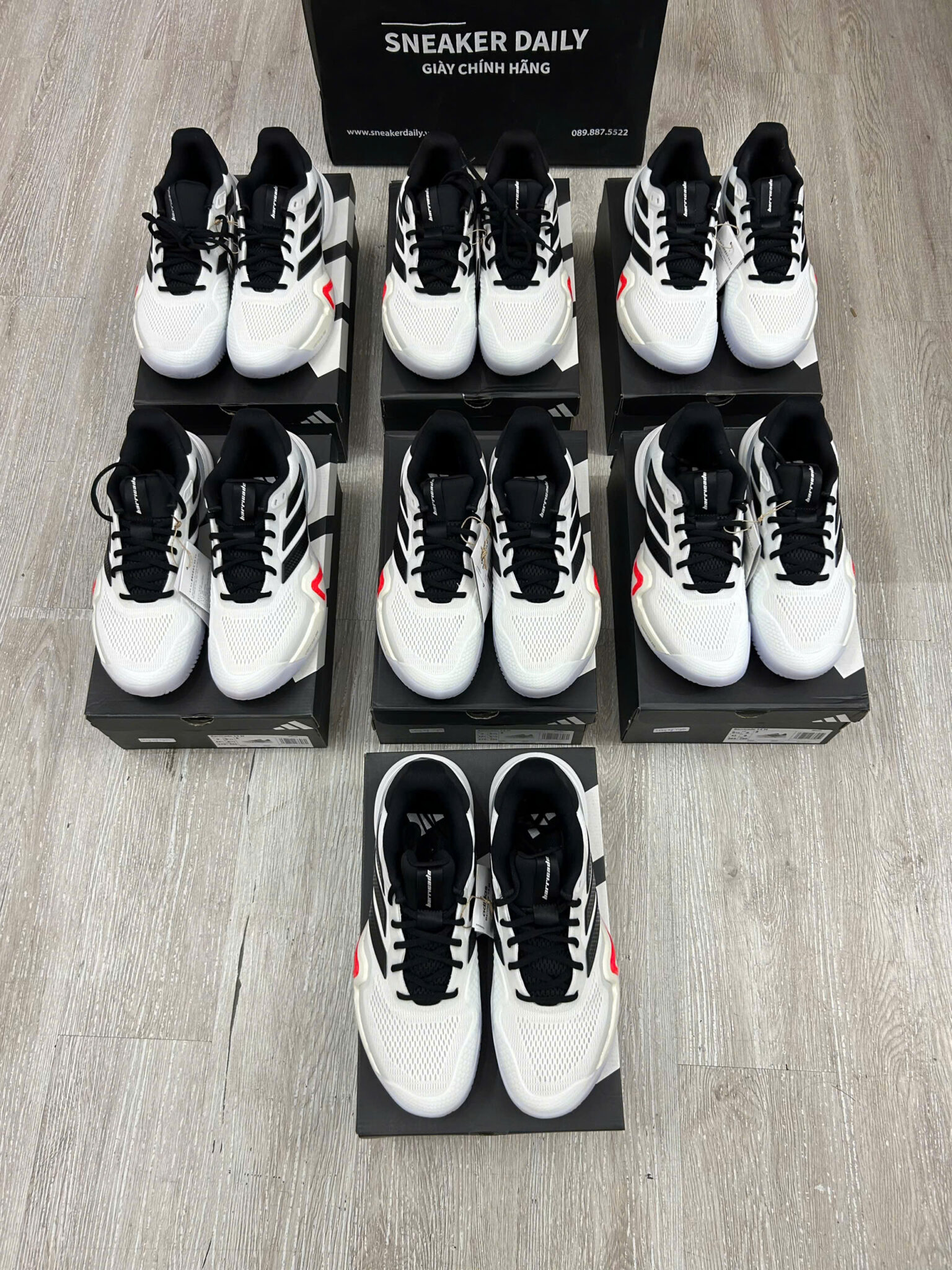 z7460611200969_10171fc5e0b4e6c22c94218645352cfb giày adidas barricade 14 'cloud white/core black/lucid red' jr9153