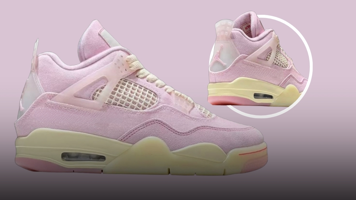 denim tiếp tục lên ngôi trên air jordan 4 iced carmine