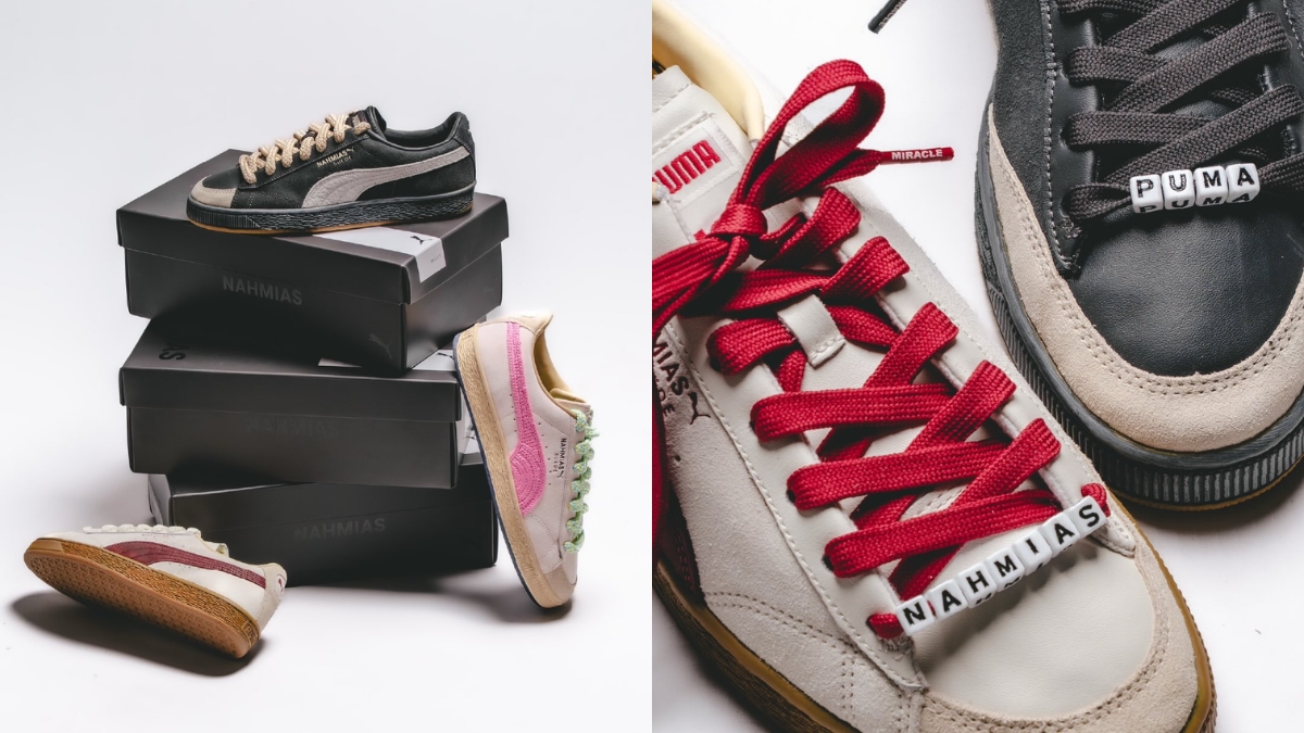 nahmias và puma tái xuất cùng bộ sưu tập suede đầy phong cách