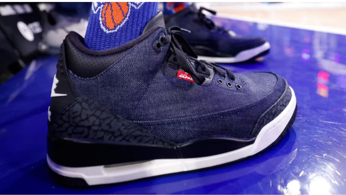 jordan x levi’s tái hiện jordan 3 với phối màu đỉnh