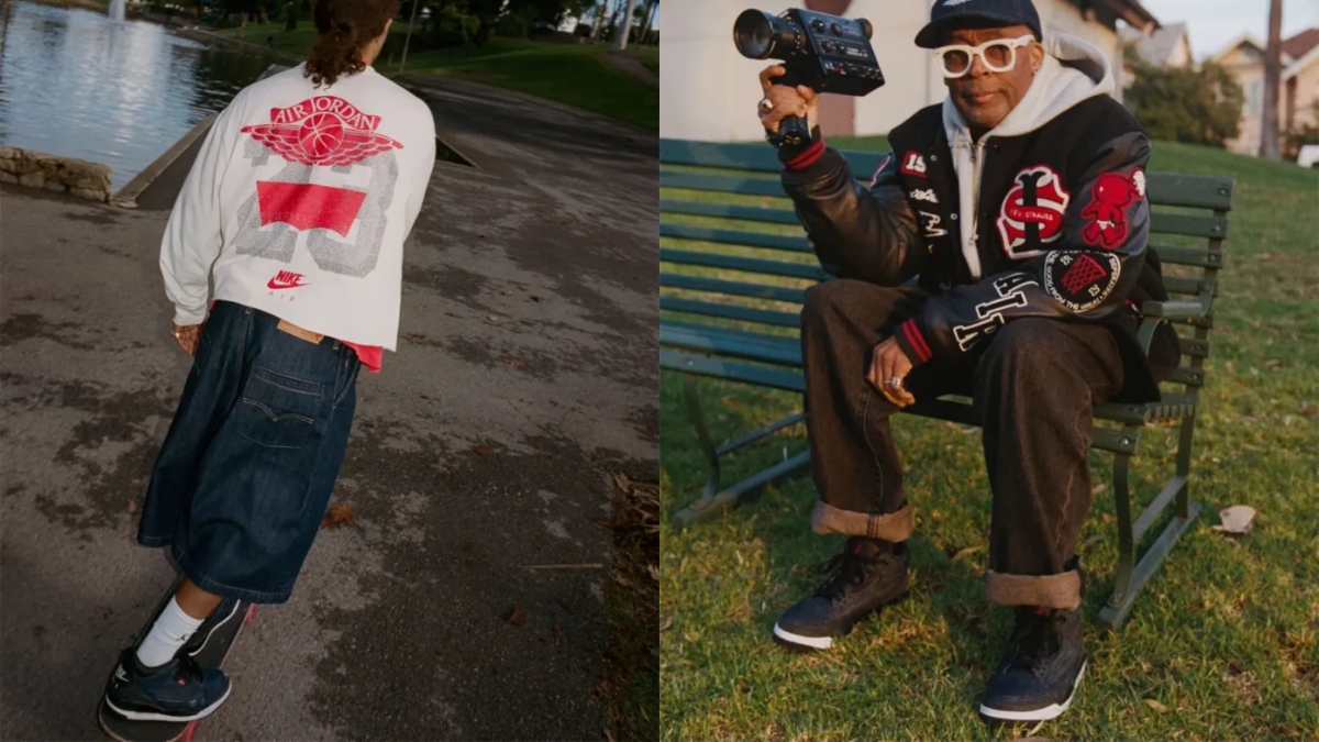 jordan x levi’s tái hiện jordan 3 với phối màu đỉnh