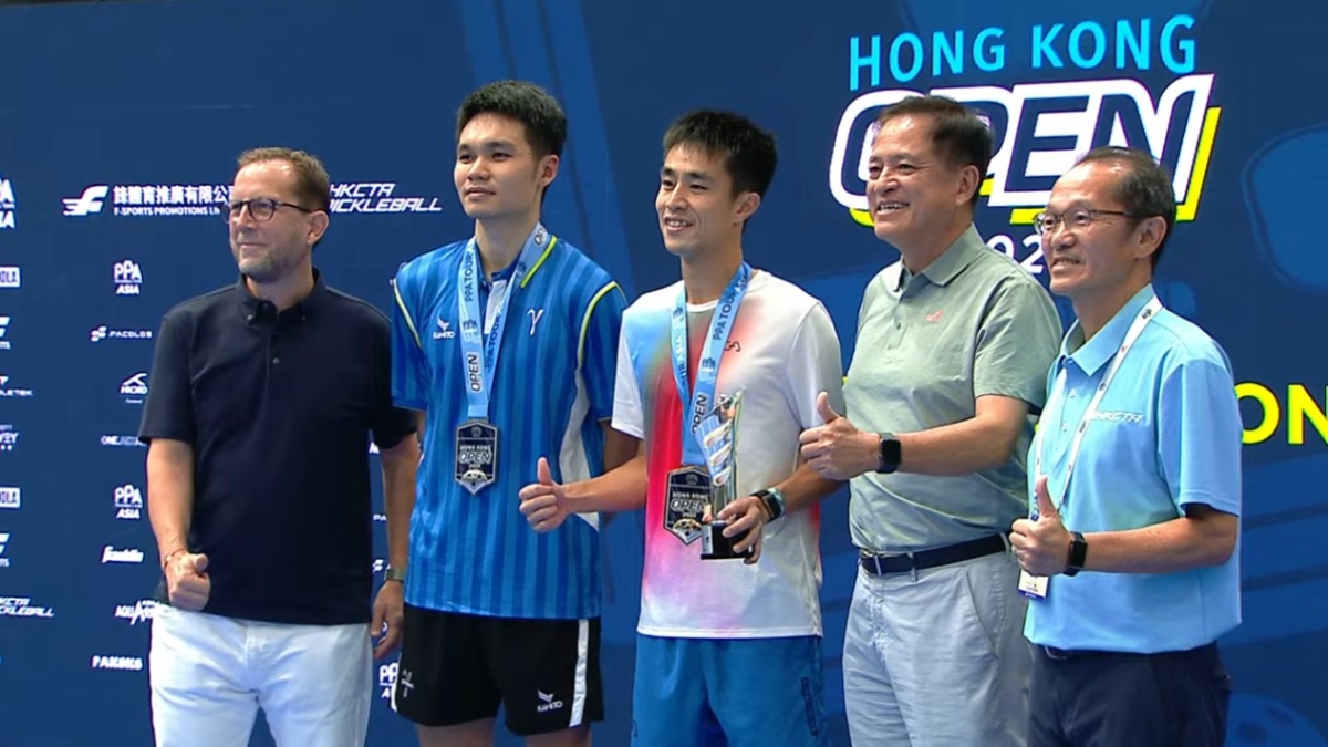 jack wong với bộ chân tử thần thống trị pickleball châu á