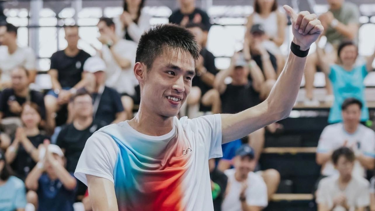 jack wong với bộ chân tử thần thống trị pickleball châu á