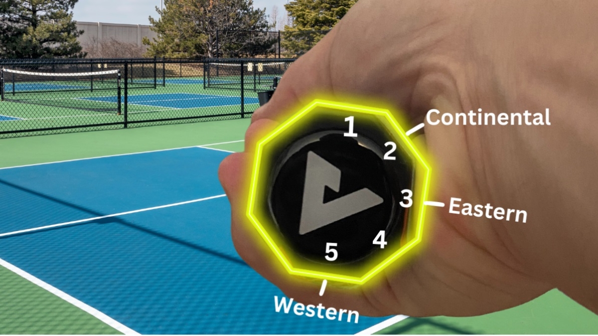 cách cầm vợt đúng để kiểm soát tốt nhất với "bàn tay sắt"