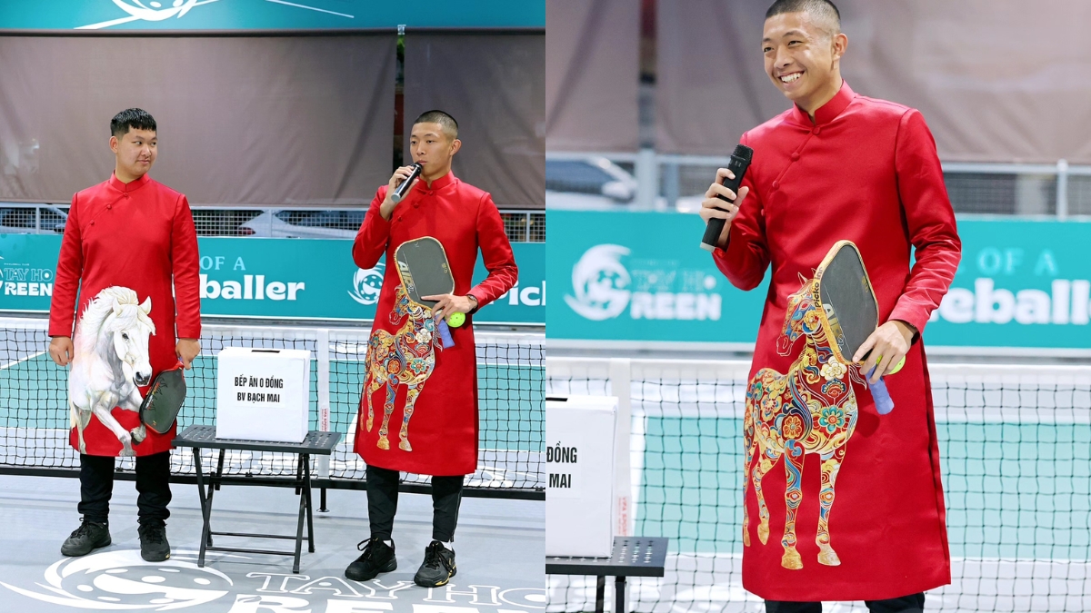 sức hút mới của pickleball trong tà áo dài việt