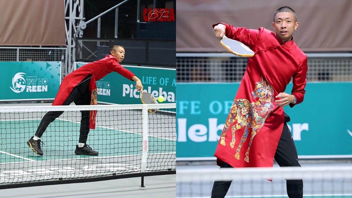 sức hút mới của pickleball trong tà áo dài việt