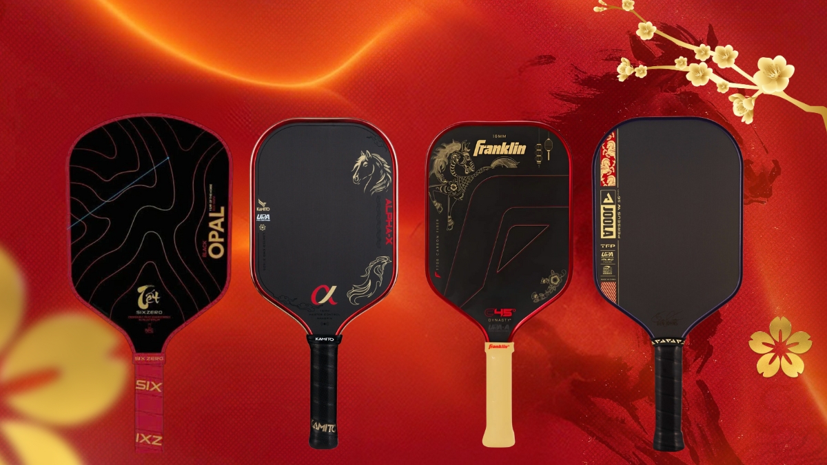 xu hướng vợt pickleball làm quà tết lì xì 0đ calo ấn tượng
