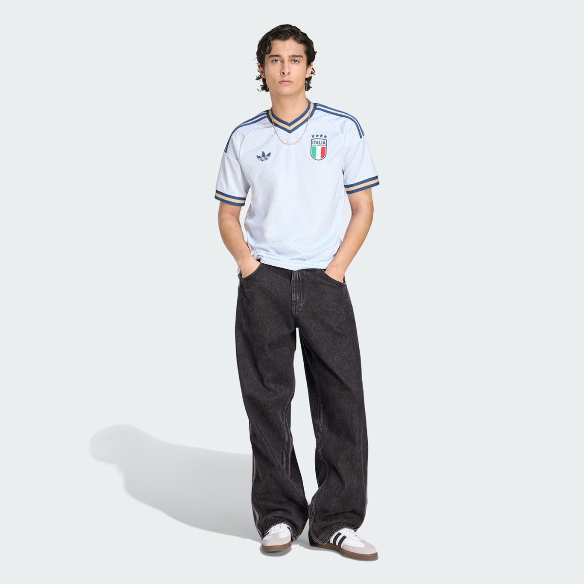 Áo Adidas Italy 26 Away Jersey ‘Aeroblue’ KC8704 (2)