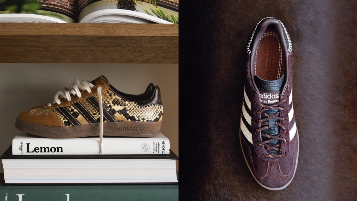 Da động vật tái xuất trong BST Wales Bonner x adidas hè 2026