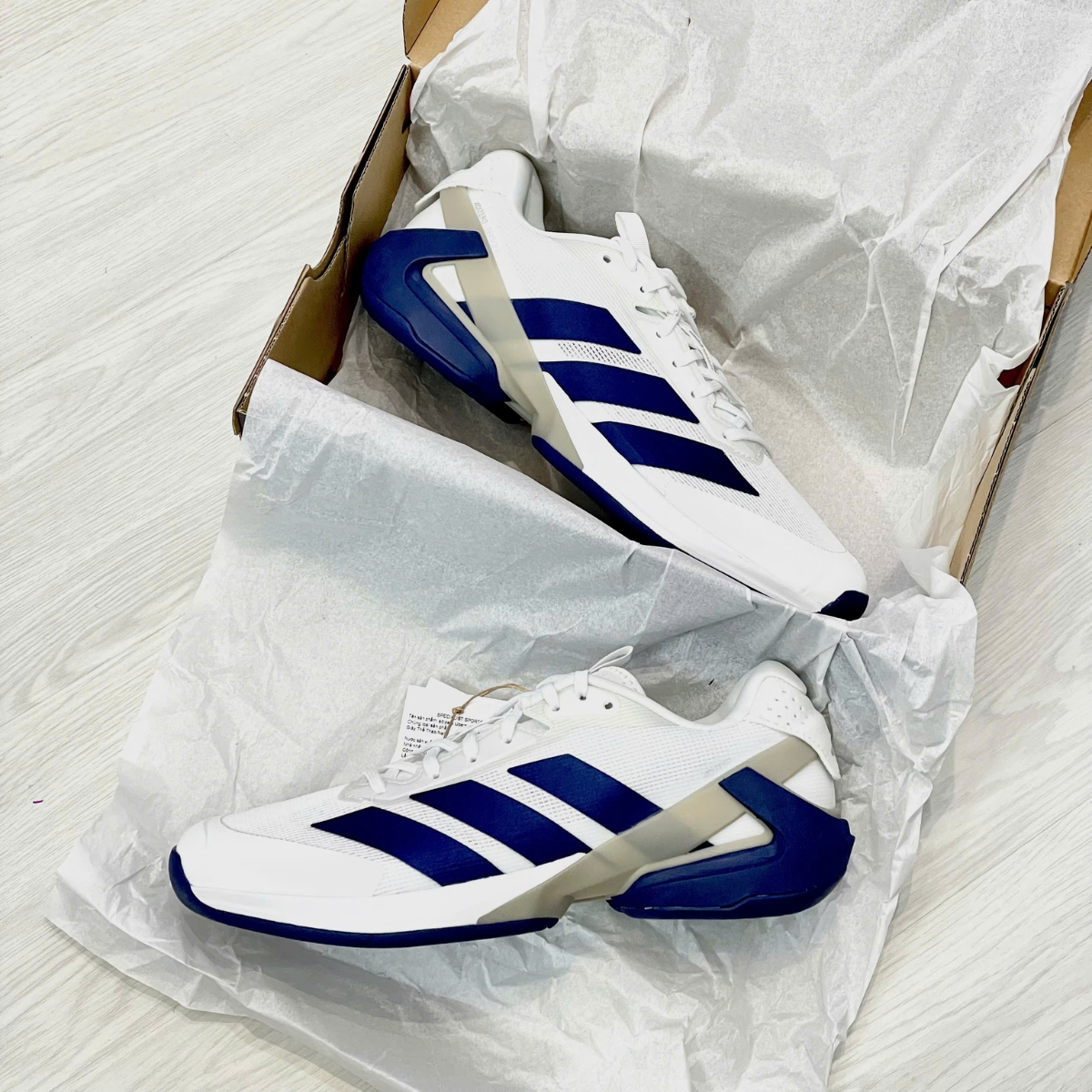 Giày Adidas Adizero Ubersonic 5 ‘Cloud White’ JR1736 (4)