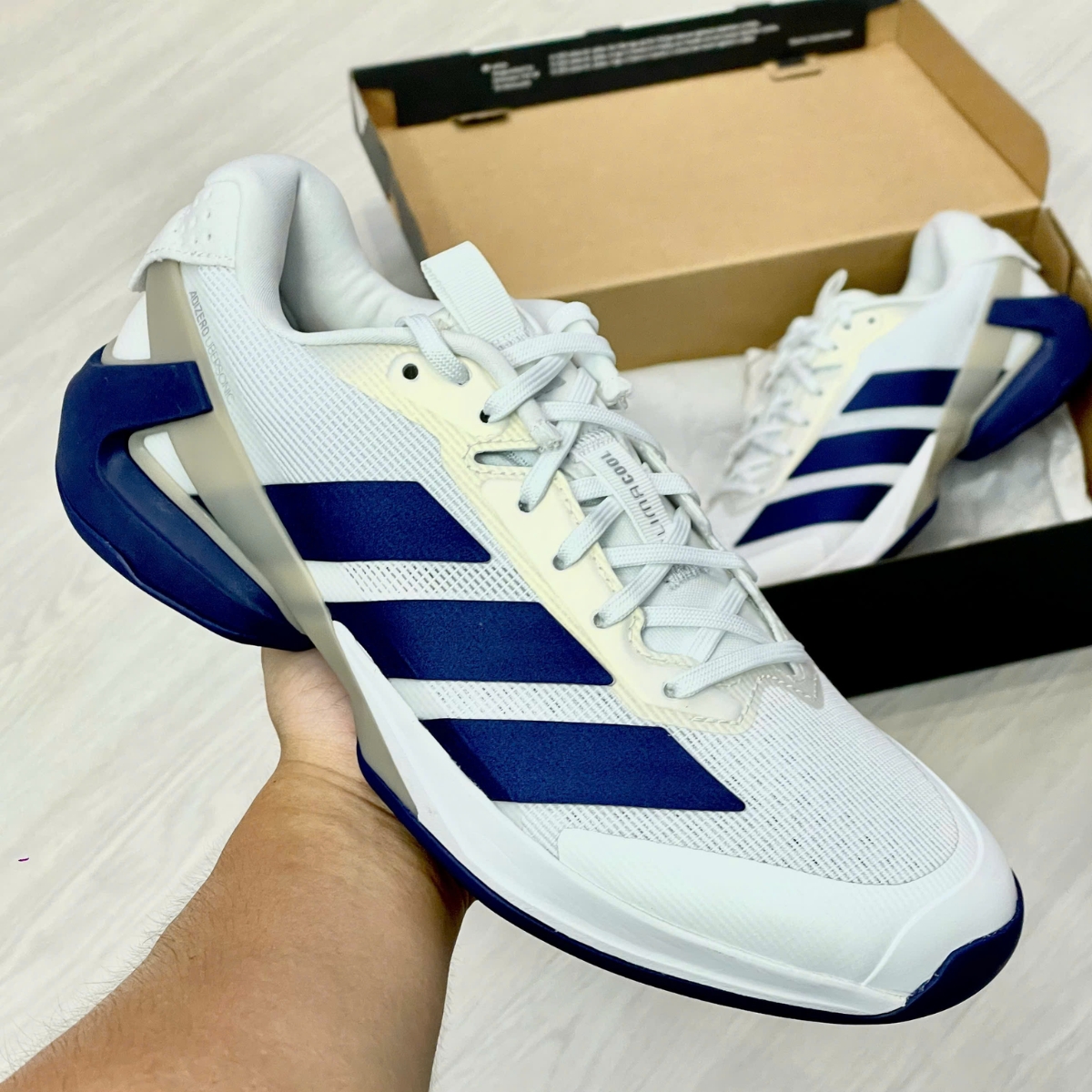 Giày Adidas Adizero Ubersonic 5 ‘Cloud White’ JR1736