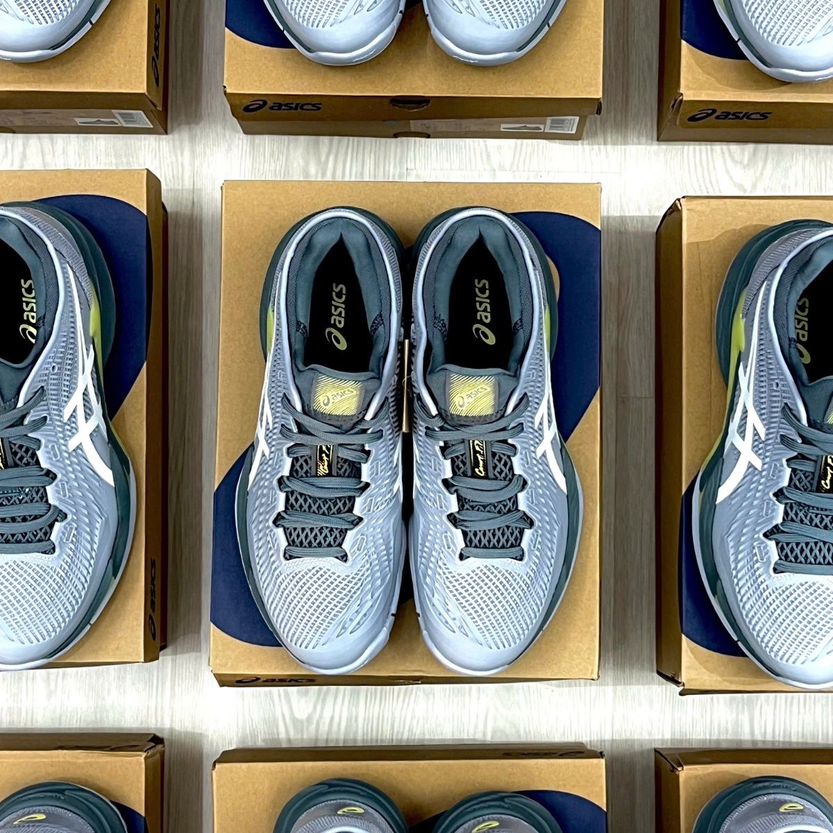 Giày Asics COURT FF3 ‘Grey Blue_White’ 1041A370-404 (4)