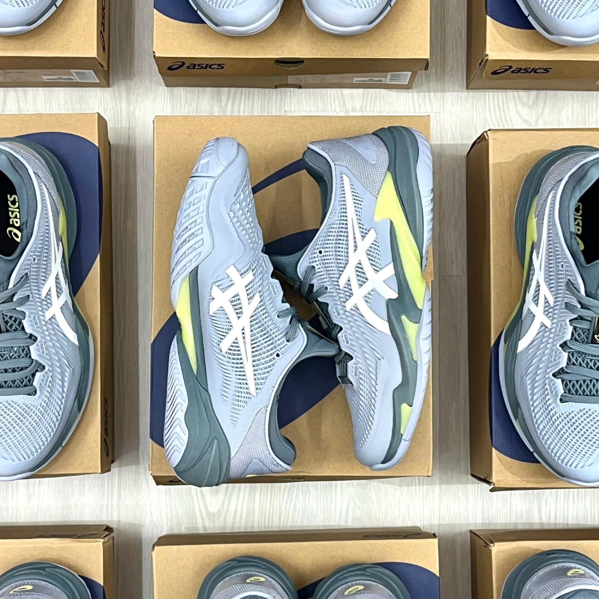 Giày Asics COURT FF3 ‘Grey Blue_White’ 1041A370-404 (5)