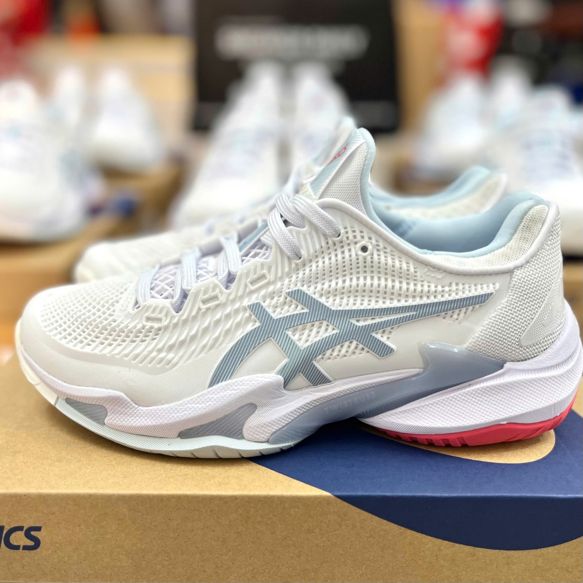 Giày Asics COURT FF3 ‘White_Sky’ 1042A220-107 (2)