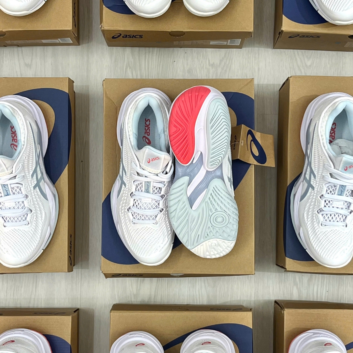Giày Asics COURT FF3 ‘White_Sky’ 1042A220-107 (6)