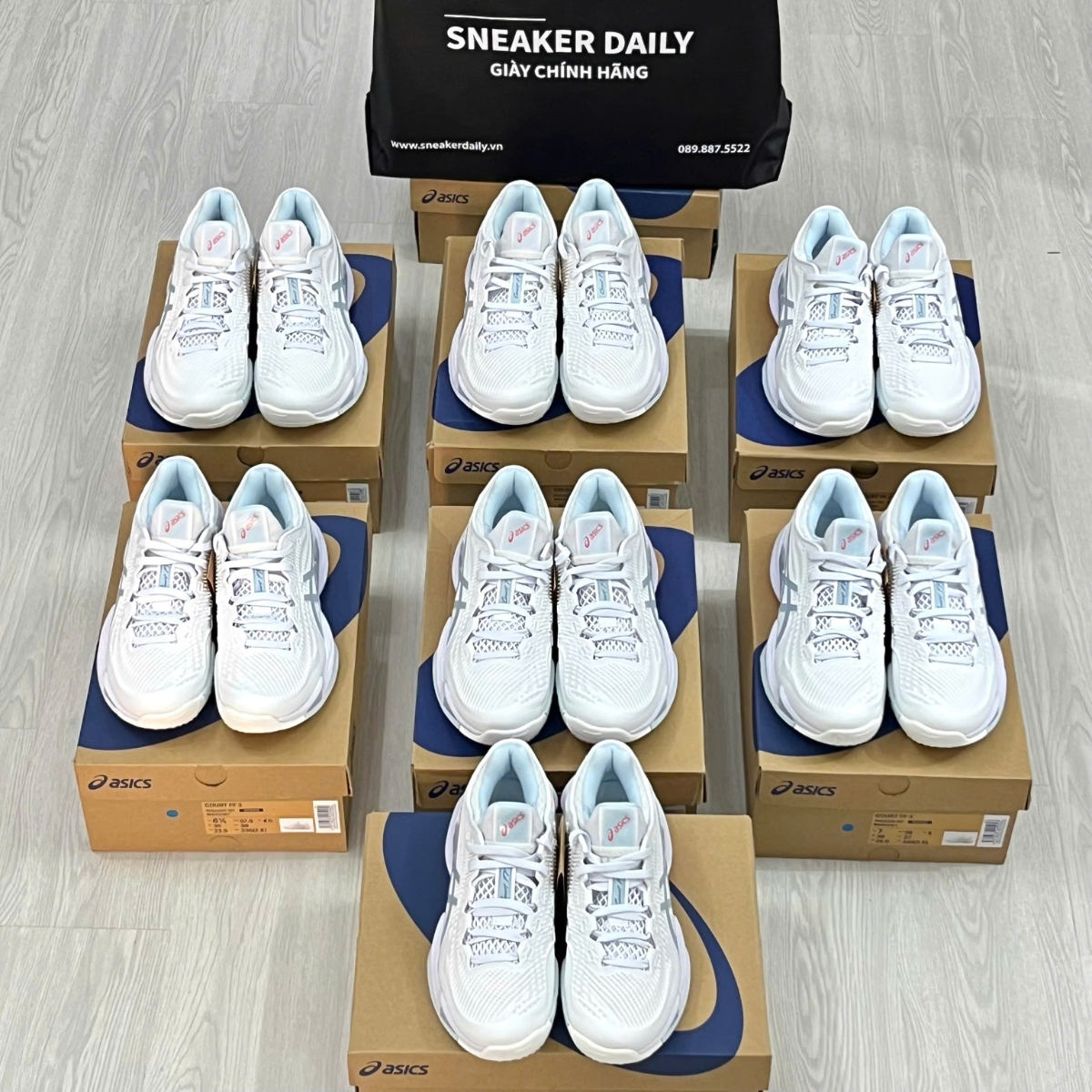 Giày Asics COURT FF3 ‘White_Sky’ 1042A220-107 (7)