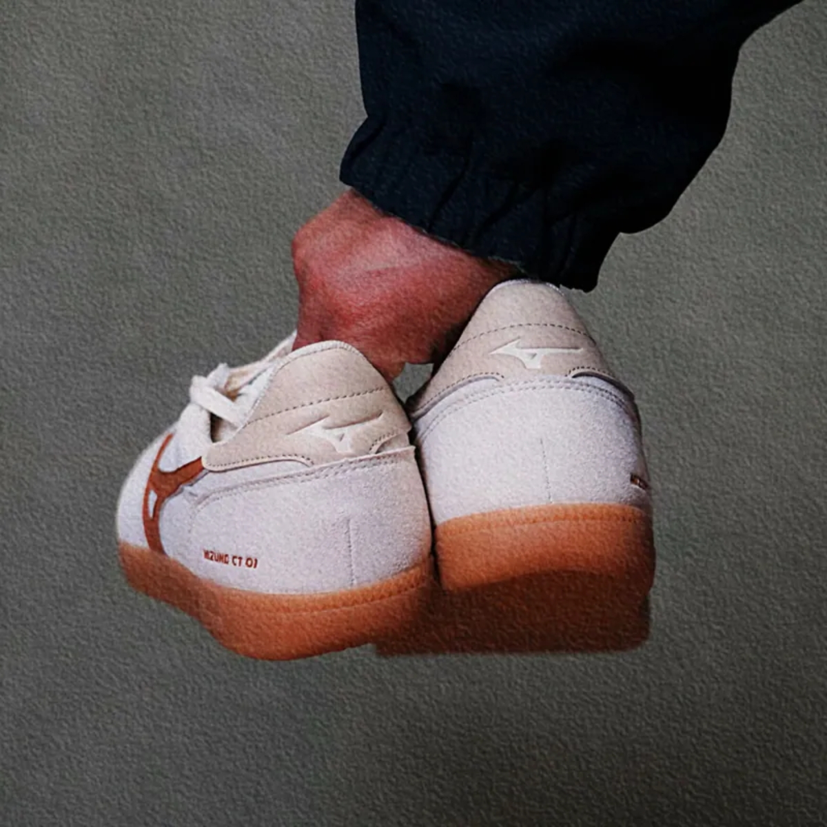 Giày Mizuno CT 01 'White_Brown' D1GH262706