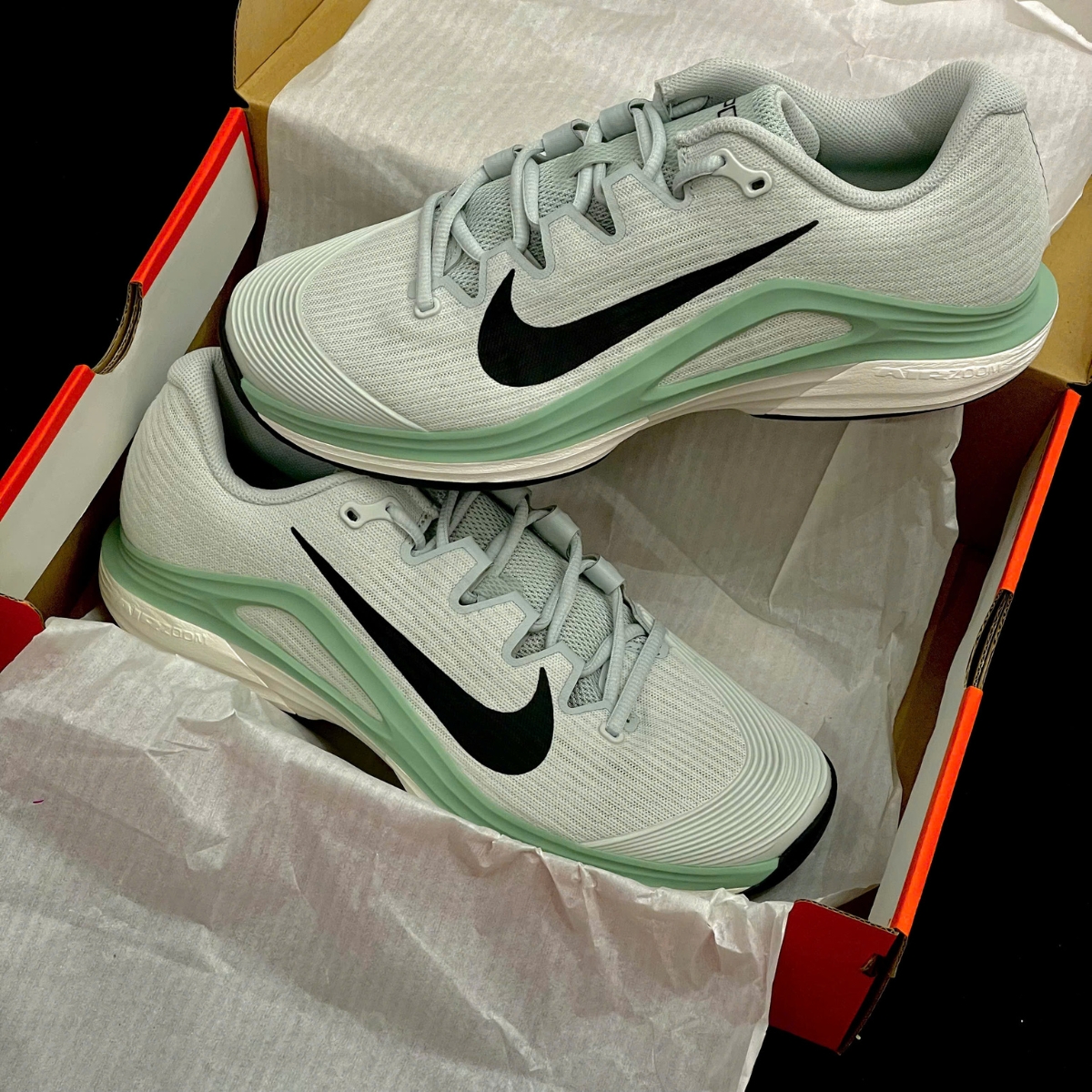 Giày Nike Court Air Zoom Vapor 12 HC ‘ Light Silver’ FV5552-003 (2)