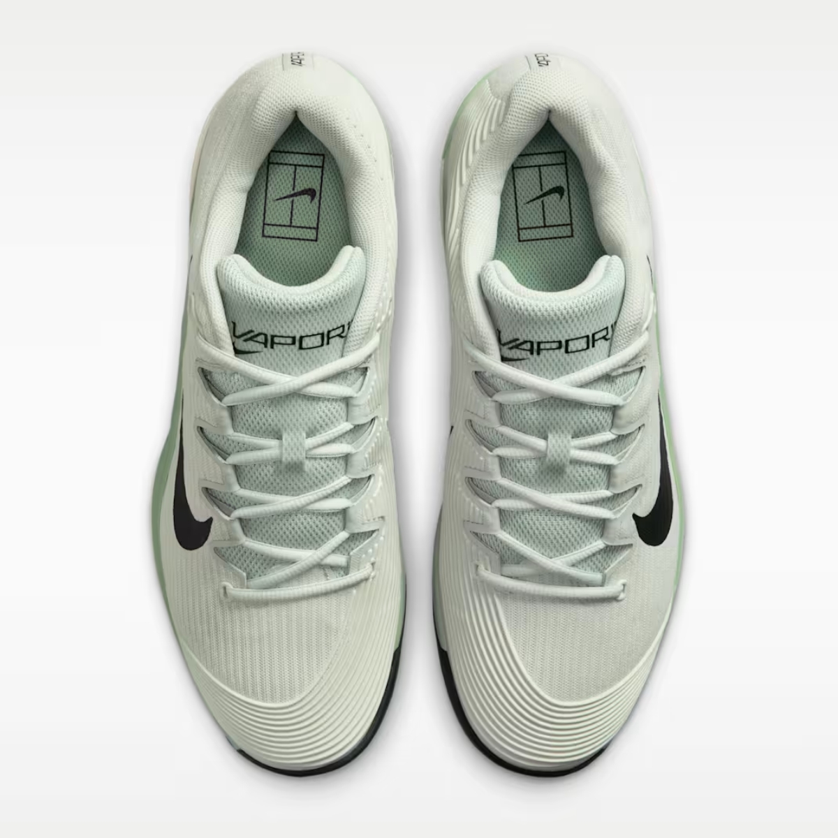Giày Nike Court Air Zoom Vapor 12 HC ‘ Light Silver’ FV5552-003 (3)