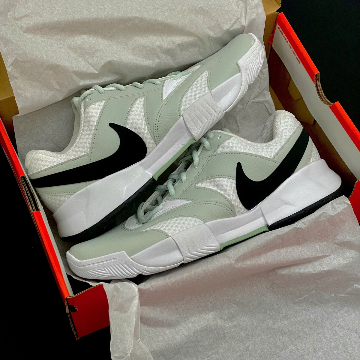 Giày Nike Court Lite 4 ‘Light Silver Steam Black’ FD6574-110 (2)