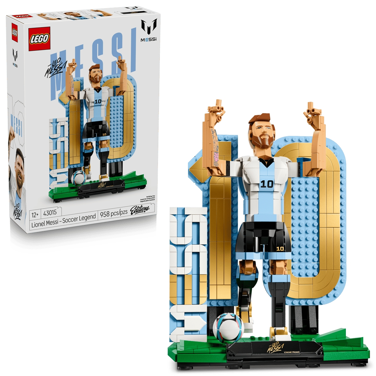 LEGO® Editions Lionel Messi Soccer Legend 43015