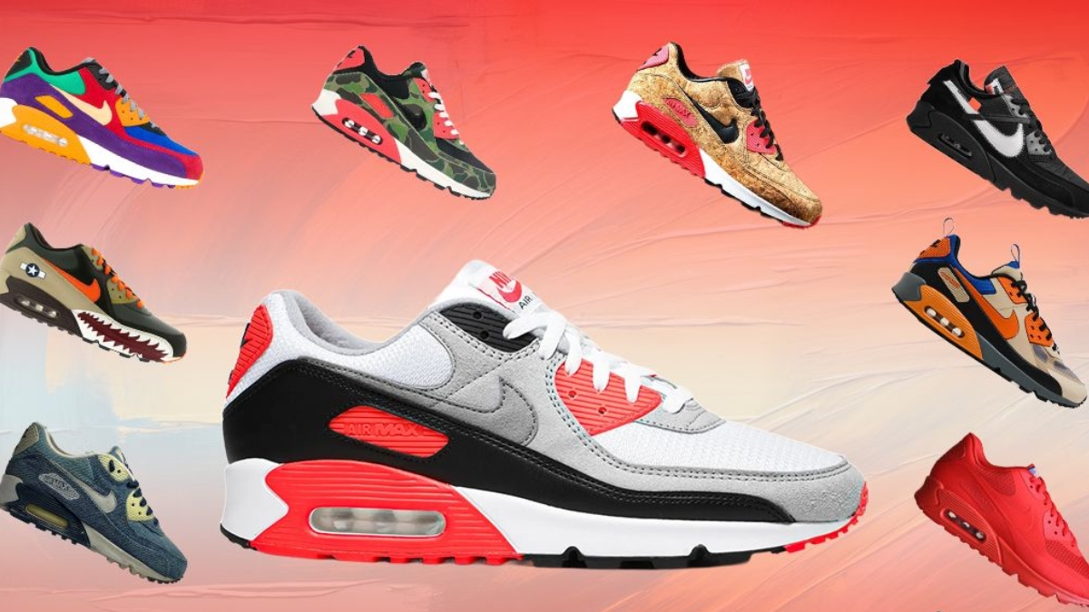 Top 25 phối màu đẹp nhất của Nike Air Max 90 phần 1