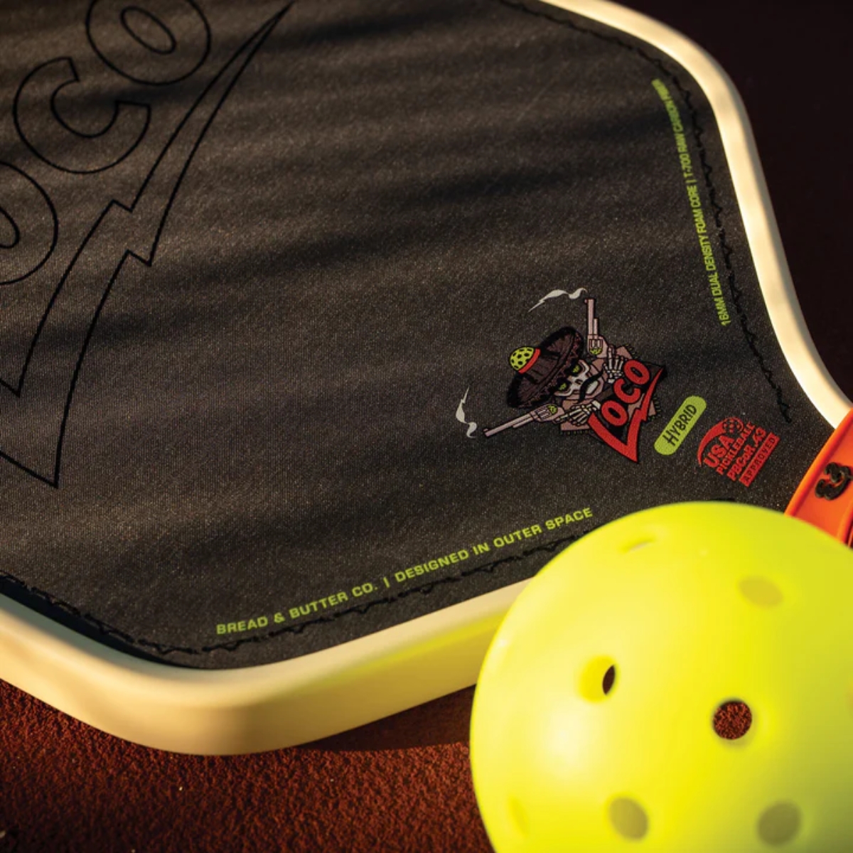Vợt Pickleball Bread & Butter Loco Beige 16mm (6)