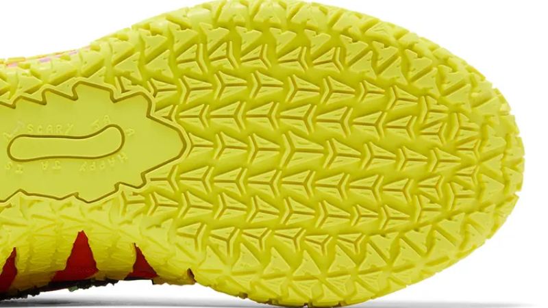 Bàn chân luôn được thoáng khi nhờ ứng dụng công nghệ dệt Mesh trong bst Jurassic Park x Nike Ja 3