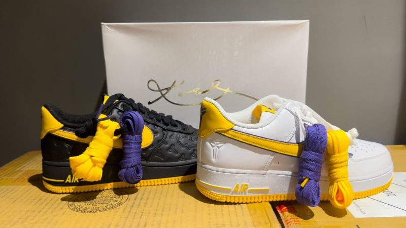 Bộ sưu tập Nike Air Force 1 Kobe chưa được ấn định lịch phát hành cụ thể trong năm 2026