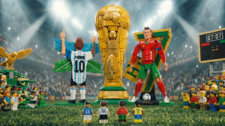 Bộ sưu tập LEGO FIFA World Cup giới hạn cho Fan bóng đá