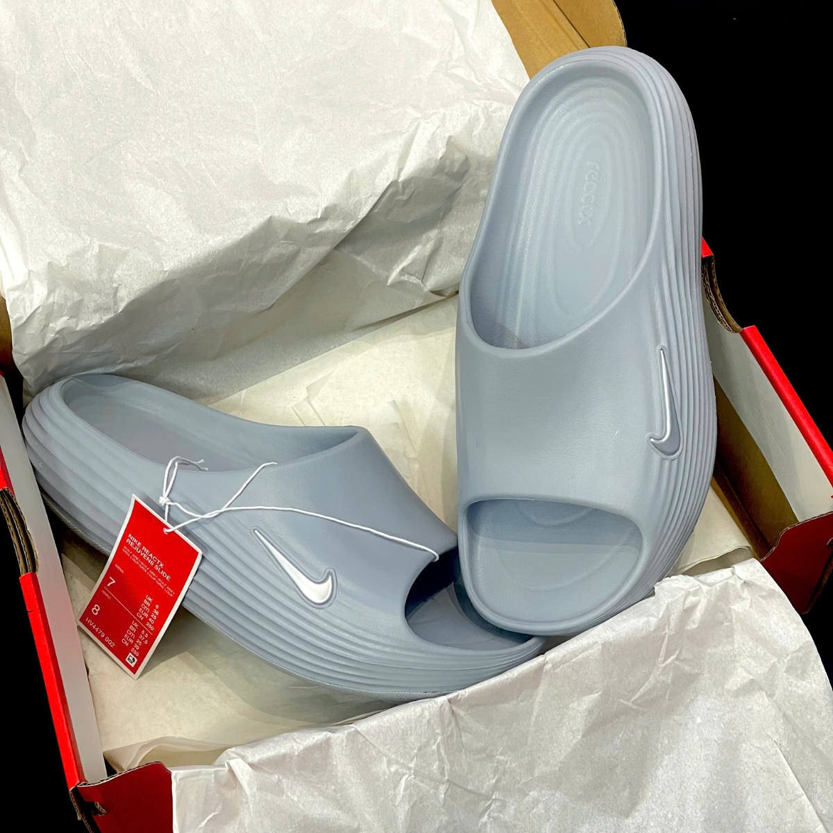 Dép Nike ReactX Rejuven8 ‘Wolf Grey’ HV4479-002 (4)