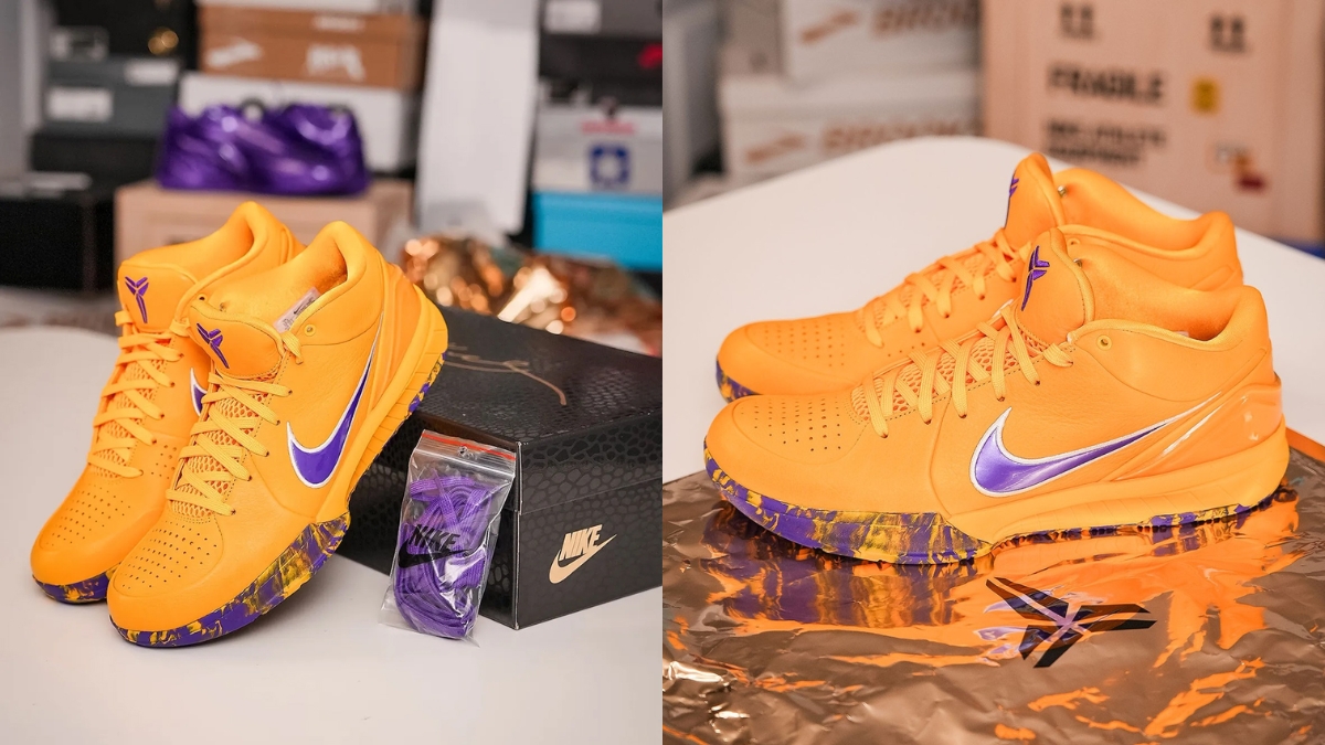 Độc lạ Nike Kobe 4 Draft Day ra mắt dạng hộp quà bí ẩn