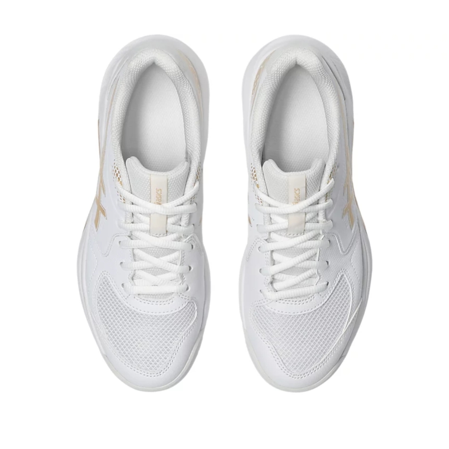 Giày Tennis/Pickleball Asics GEL-DEDICATE 9 ‘White/Champagne’ 1042A317-100