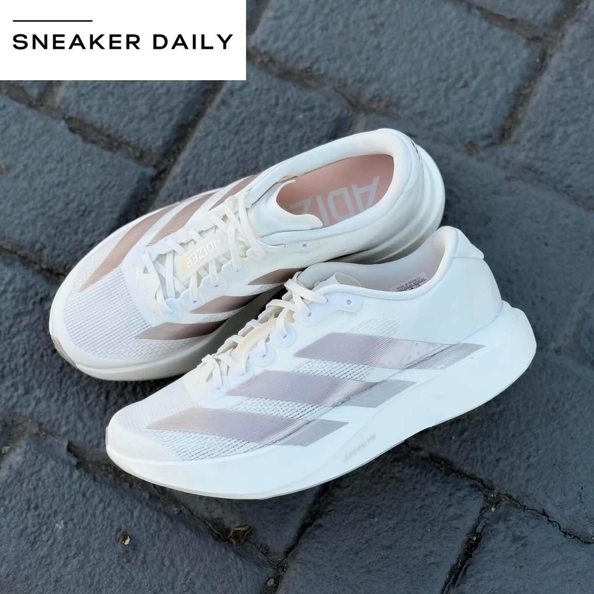 Giày Adidas Adizero EVO SL 'Cloud White' KI6959 (3)
