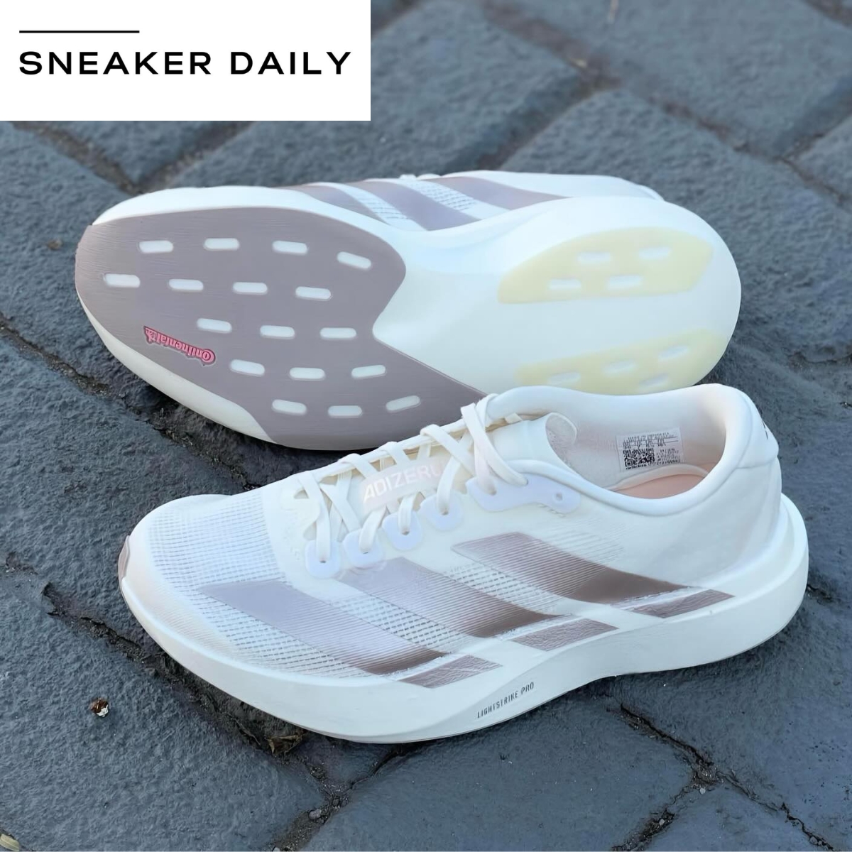 Giày Adidas Adizero EVO SL 'Cloud White' KI6959 (4)
