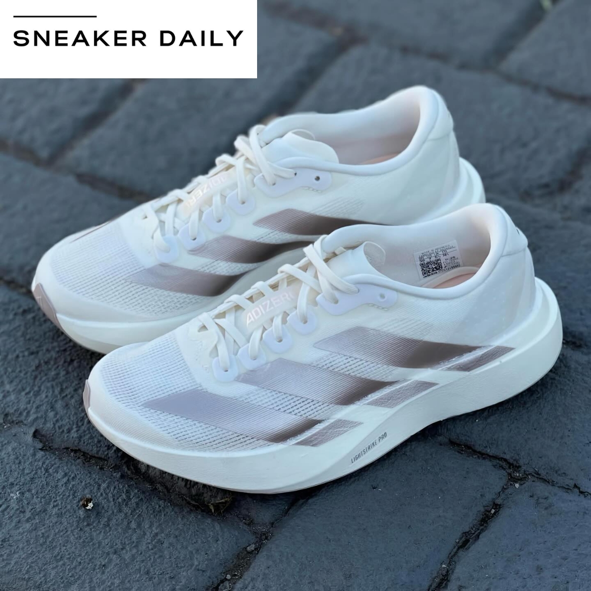 Giày Adidas Adizero EVO SL 'Cloud White' KI6959 (5)
